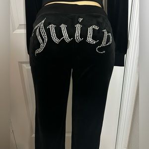 SOLD Juicy couture liquorice bling pant small